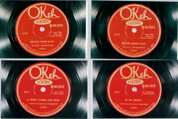 Rare OKeh 78-rpm records from Roger Misiewicz's collection