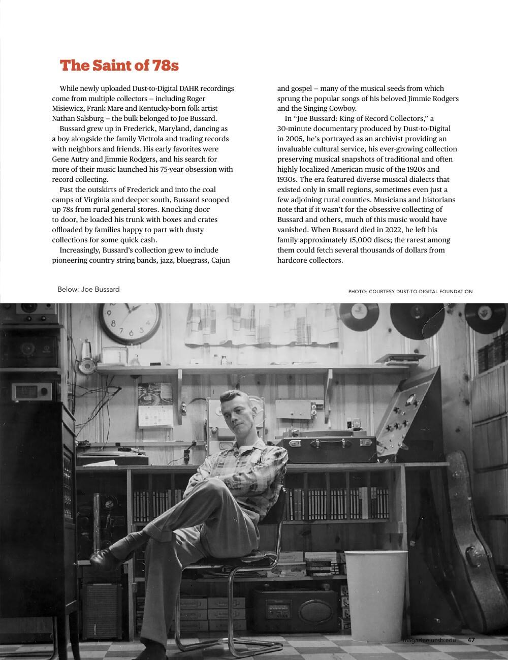 UC Santa Barbara Magazine feature, page 5