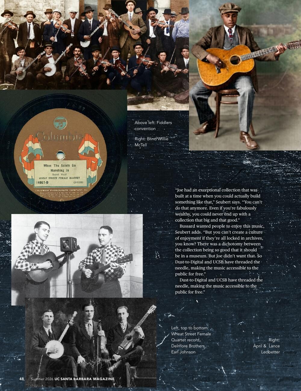UC Santa Barbara Magazine feature, page 6